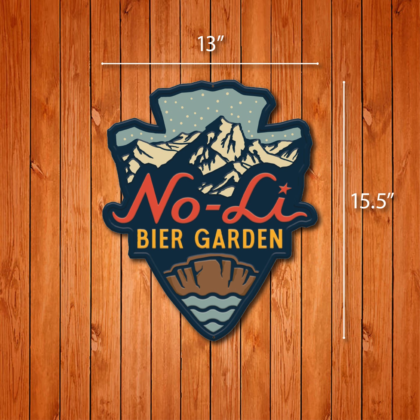 No-Li Bier Garden Tin Tacker