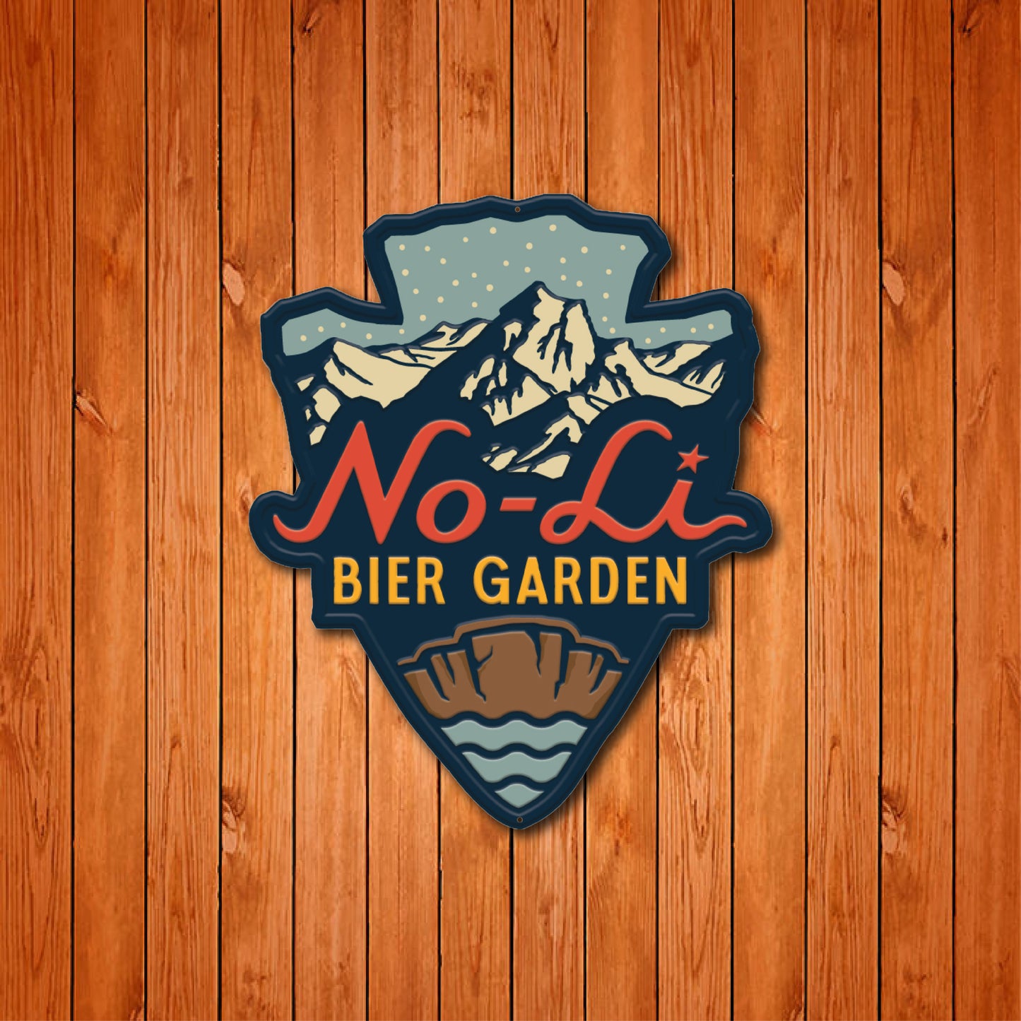 No-Li Bier Garden Tin Tacker