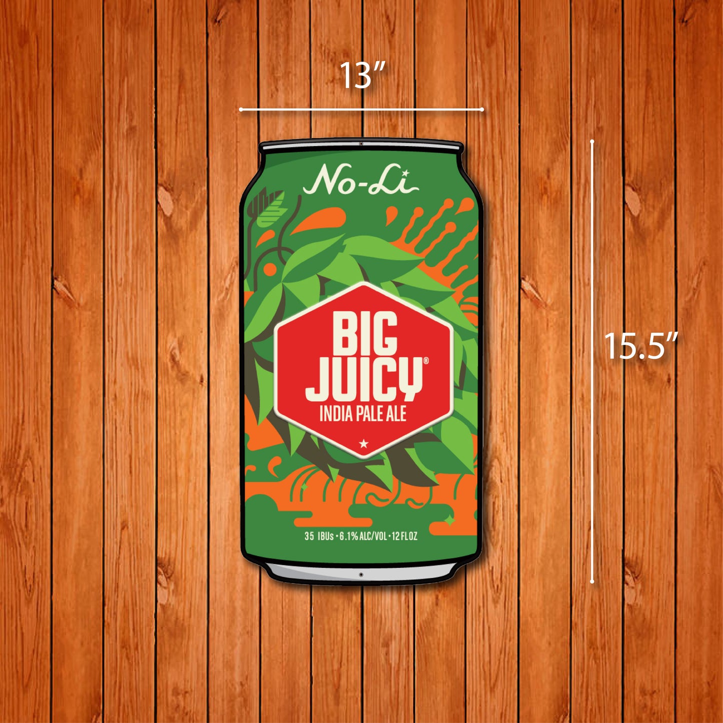 No-Li Big Juicy Can Tin Tacker