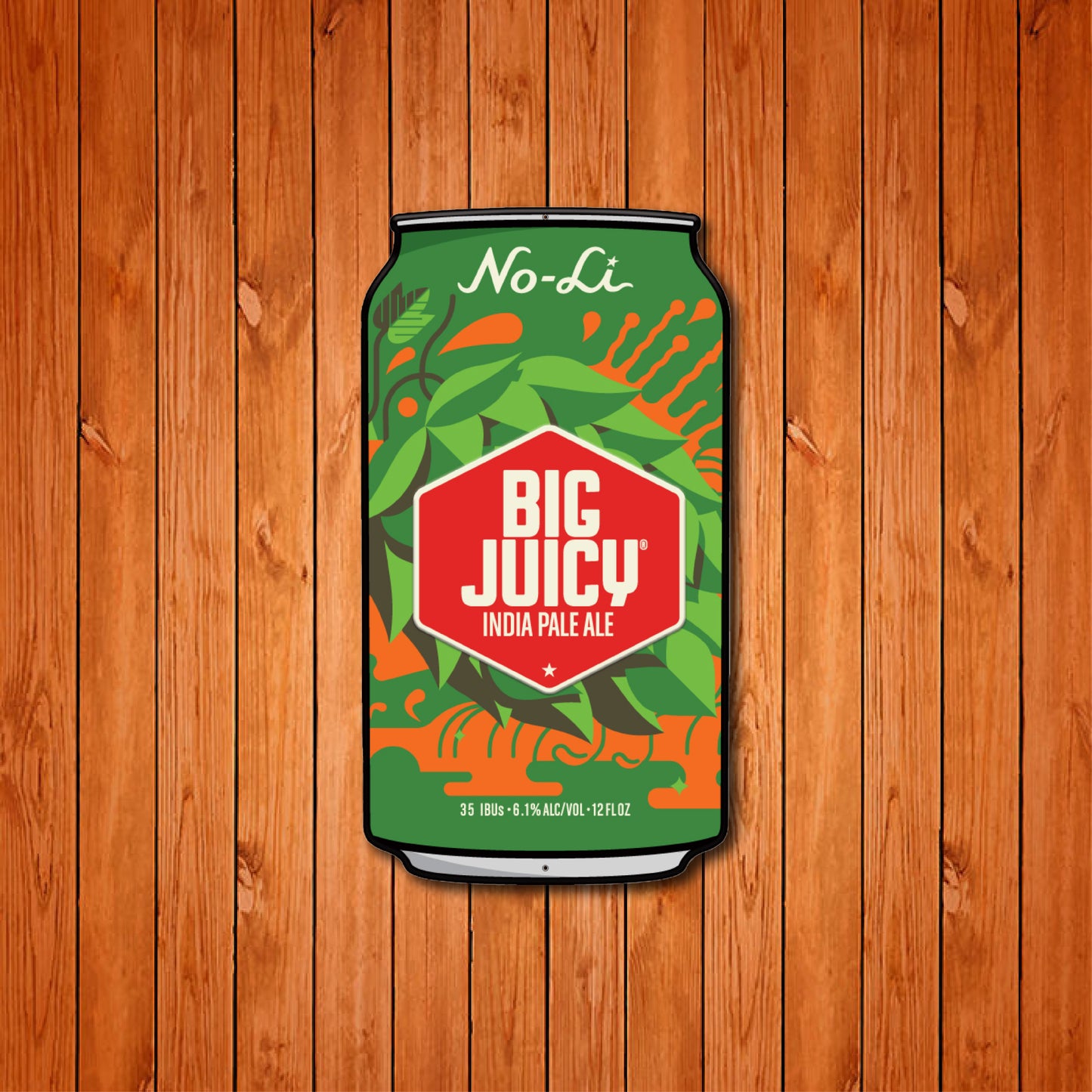 No-Li Big Juicy Can Tin Tacker