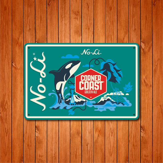 No-Li Corner Coast Golden Ale Tacker
