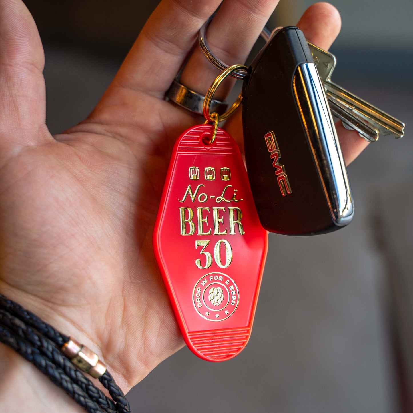Motel Keychain