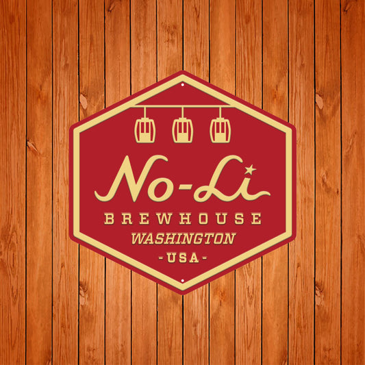 No-Li Red Hex Logo Tacker
