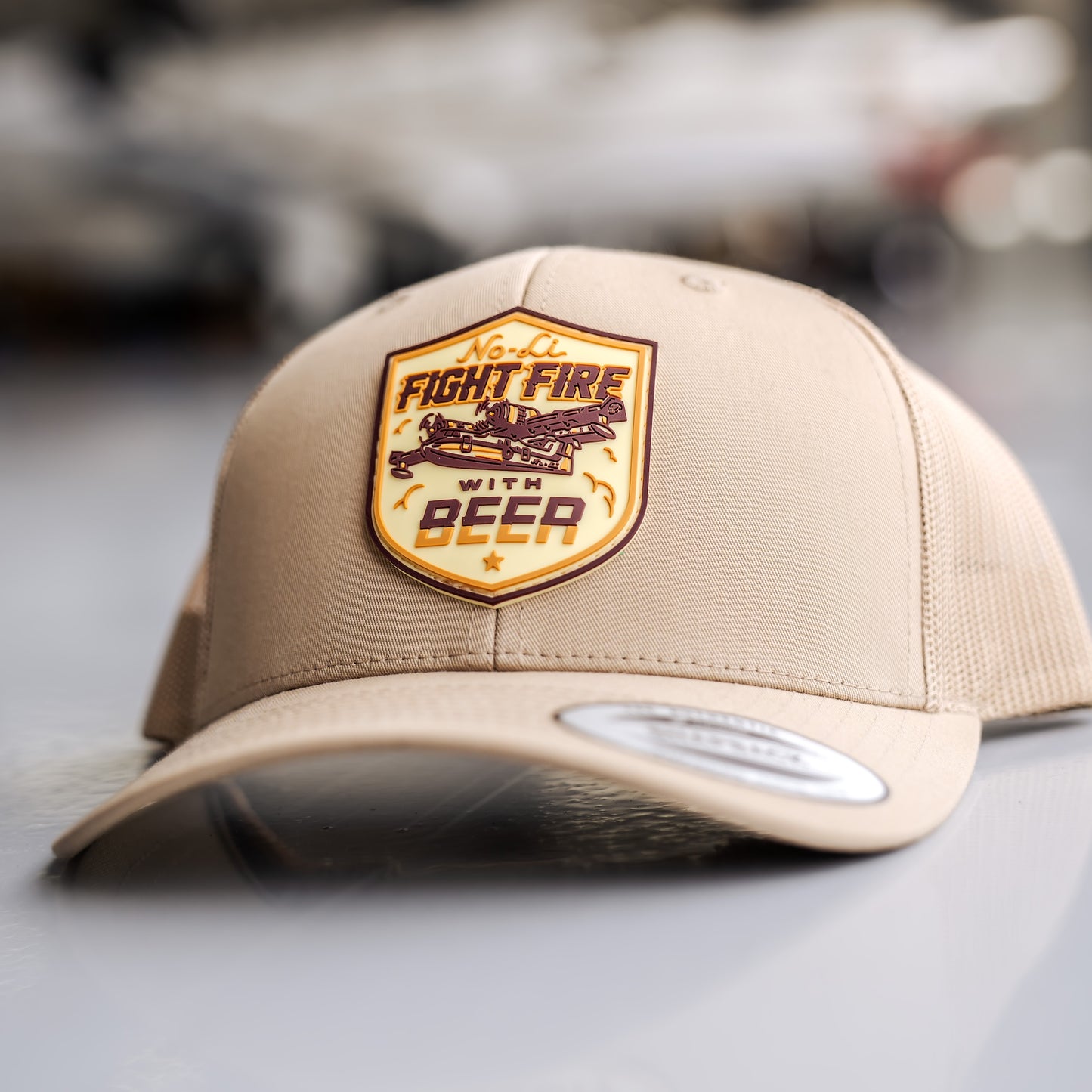 No-Li Fight Fire Trucker Hat