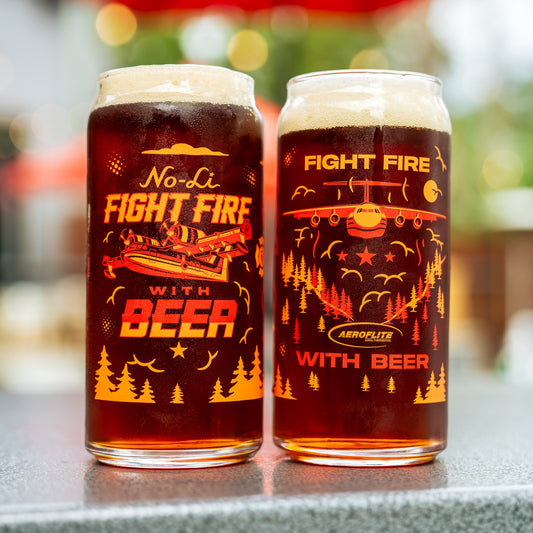No-Li Fight Fire w/ Beer Event Glass