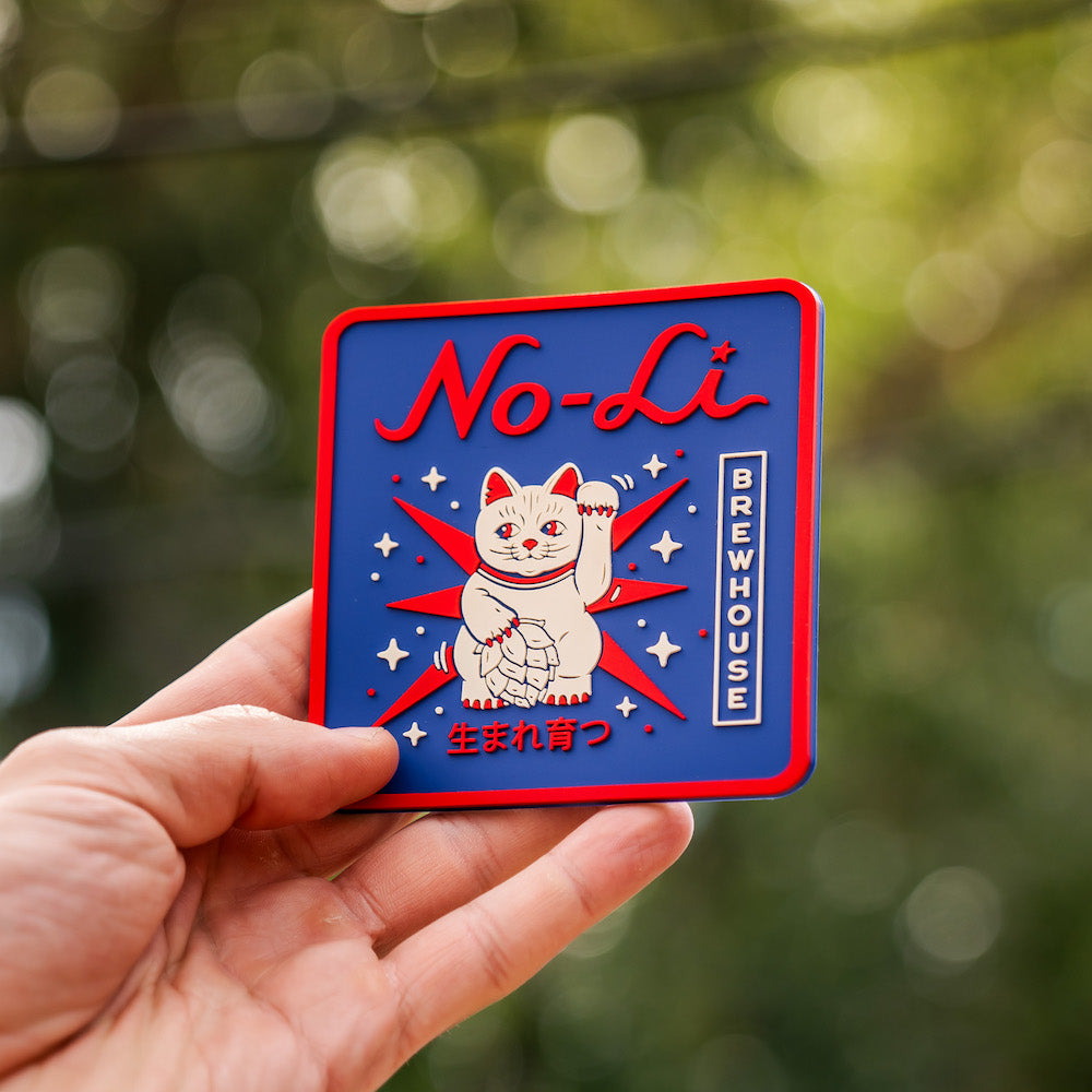 No-Li Maneki Neko Rubber Coaster