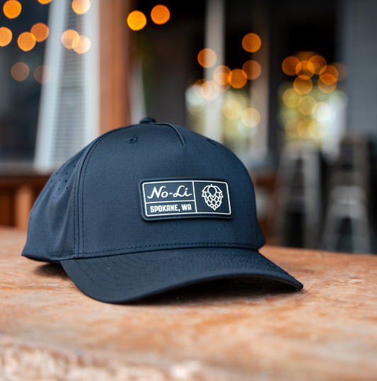 No-Li Golf Tech Hat Black