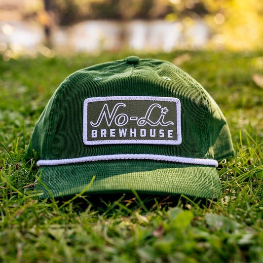 No-Li Green Corduroy Hat