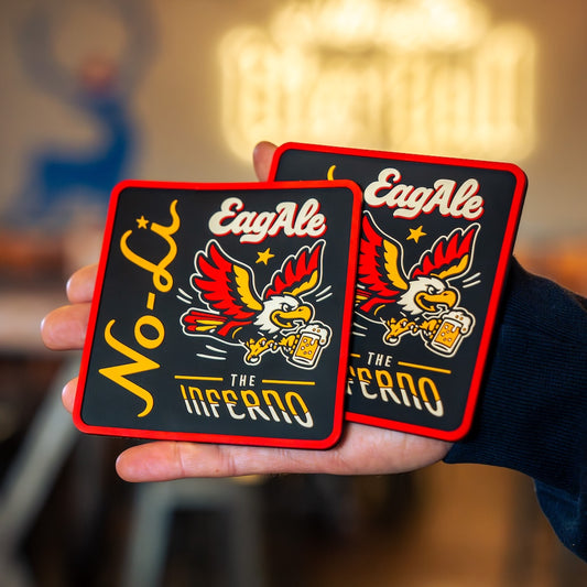 No-Li EagAle Rubber Coaster