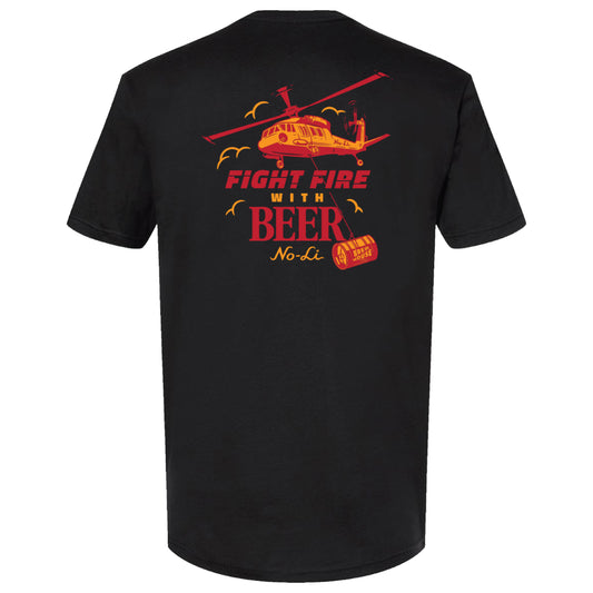 No-Li Fight Fire with Beer Tee