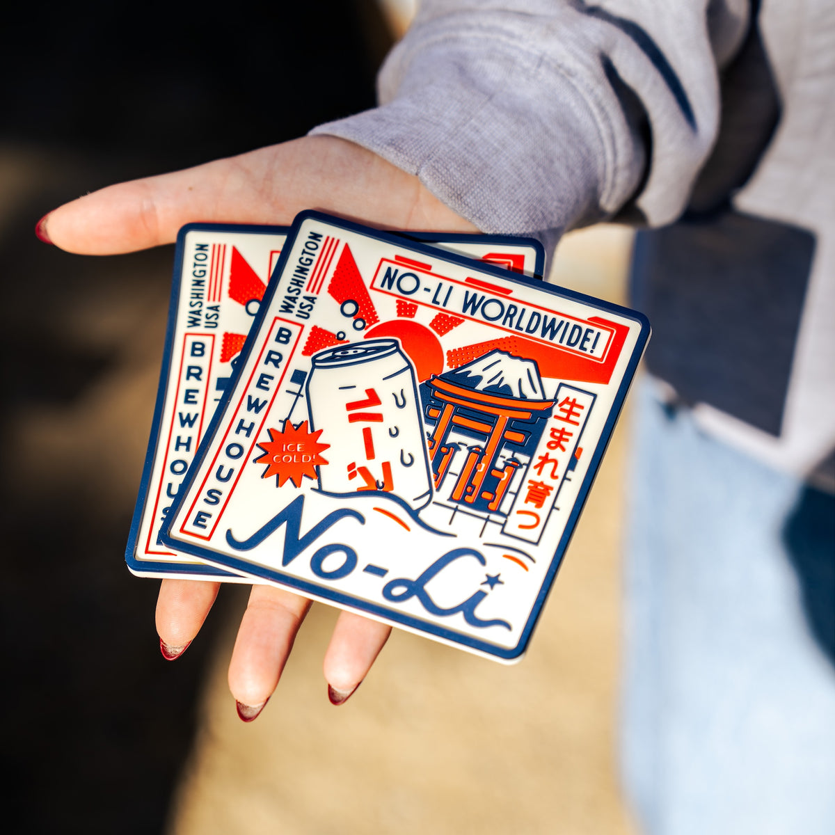 No-Li Mount Fuji Rubber Coaster