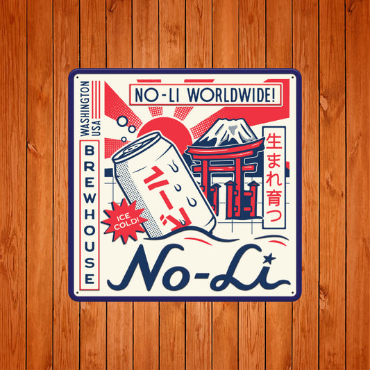 No-Li Mount Fuji Tin Tacker