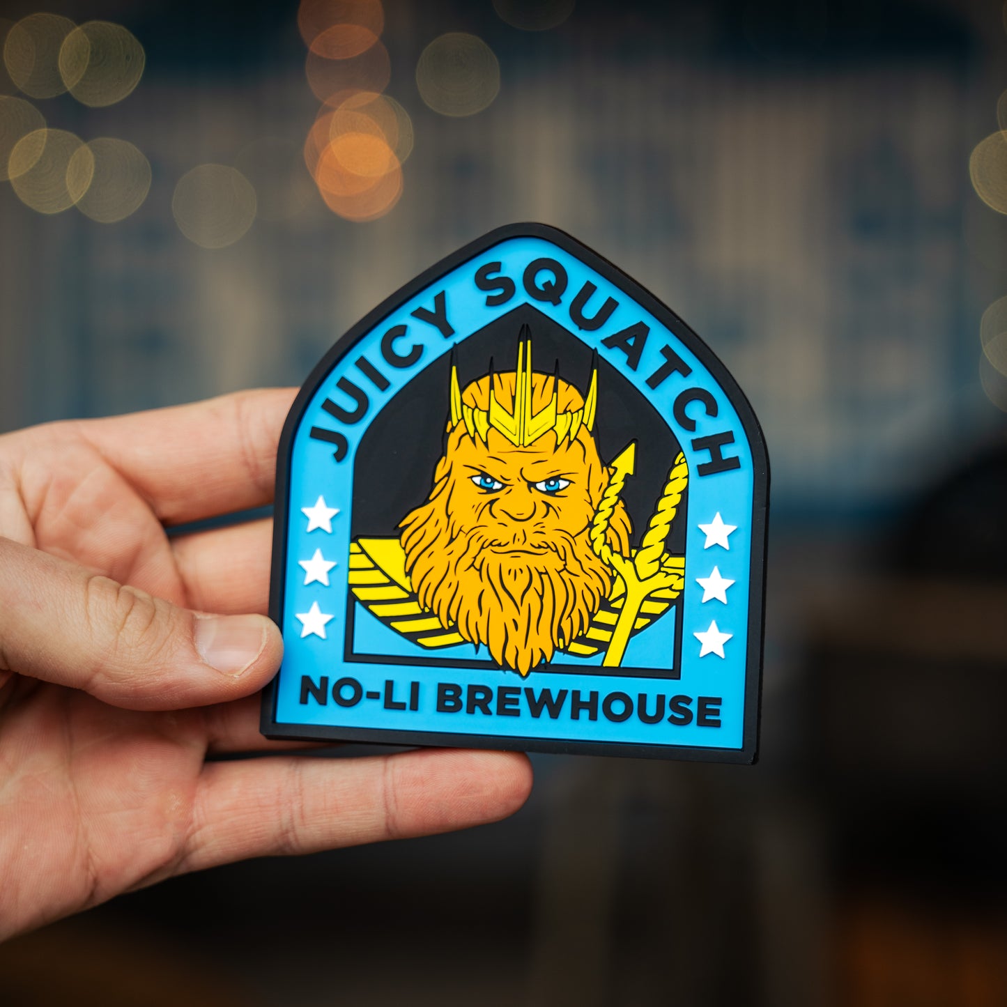 No-Li Juicy Squatch Rubber Coaster