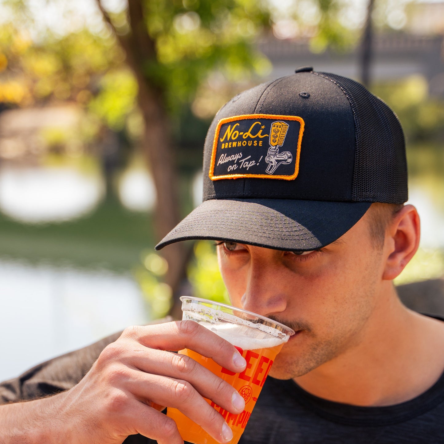 No-Li Always On Tap Trucker Hat