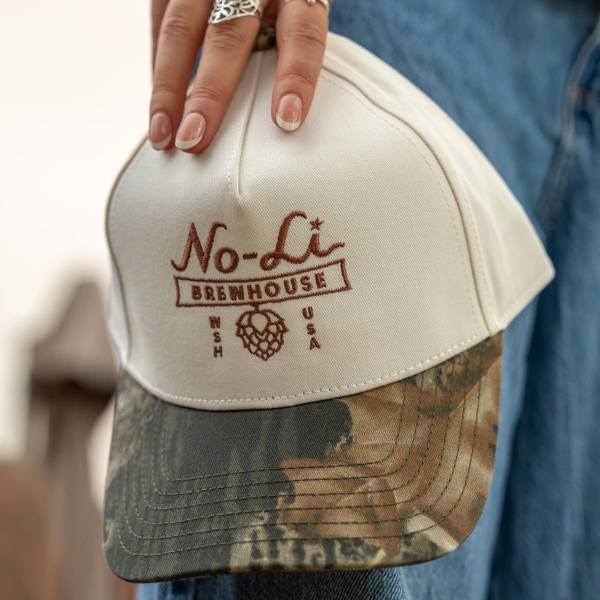 No-Li Sportsman Camo Trucker Hat