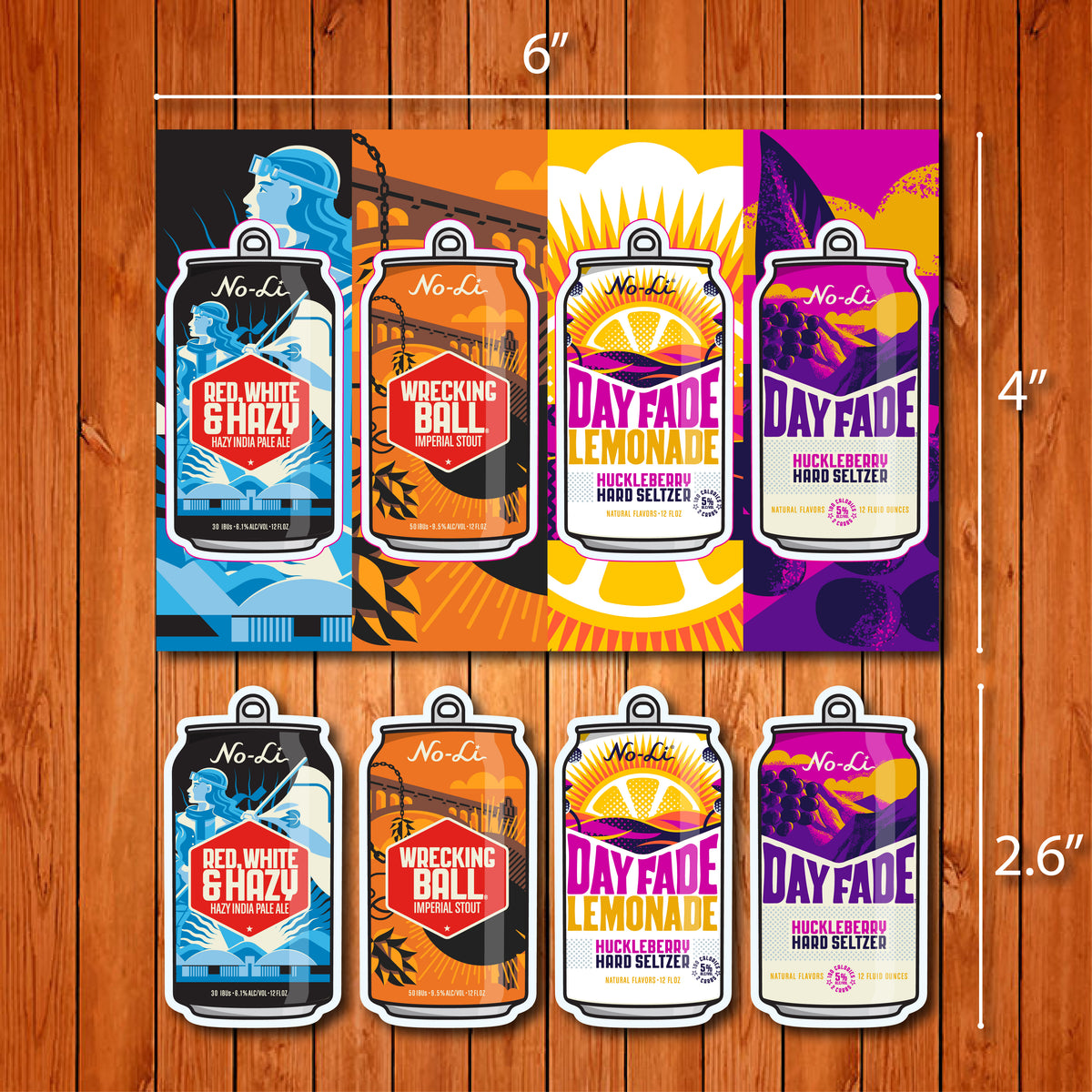 Can Collection Sticker CAN Sticker Pack 2 – No-Li Brewhouse Shop
