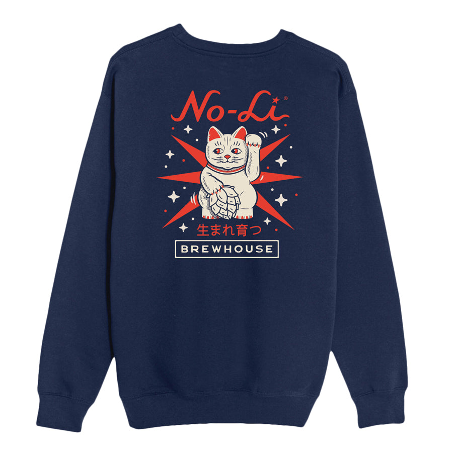 No-Li Maneki-Neko Crewneck